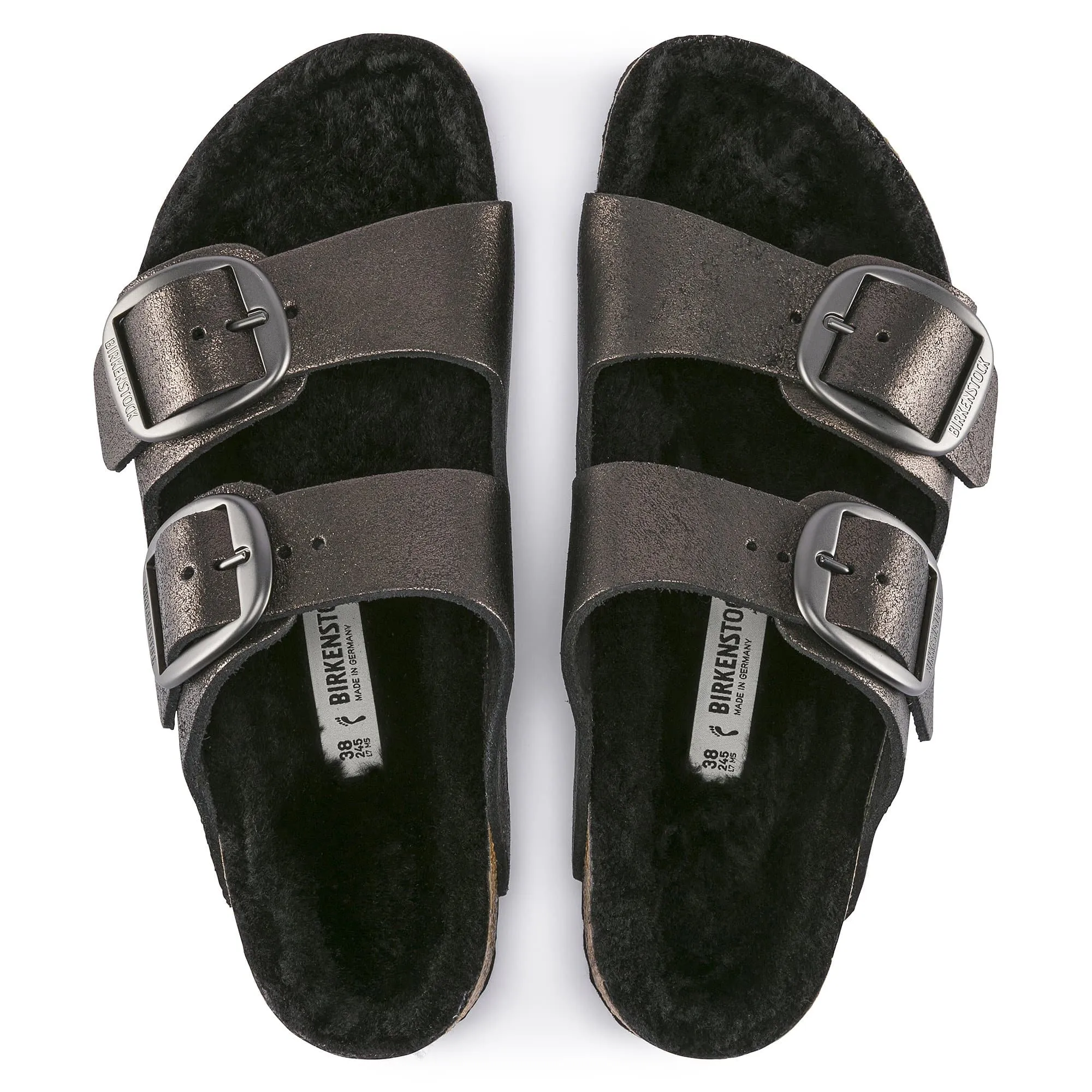 Arizona Big Buckle Suede Leather