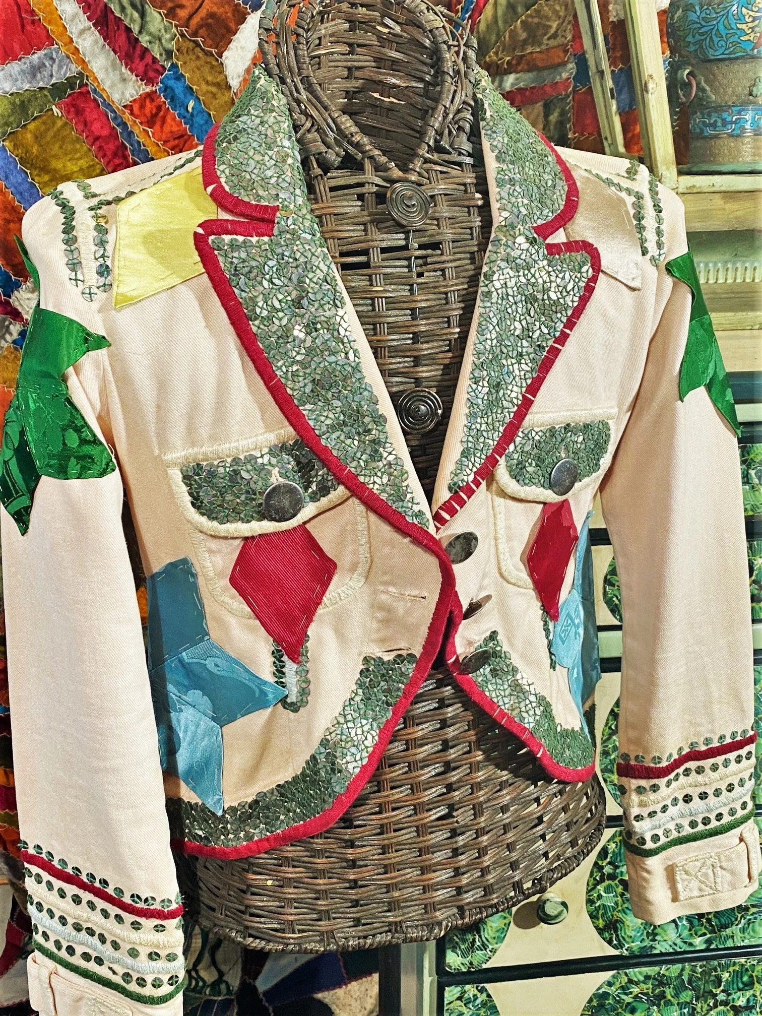 Atelier Carpe Diem Quilt Patch Jacket