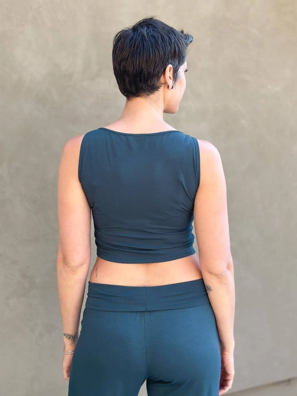 Boatneck Crop Top