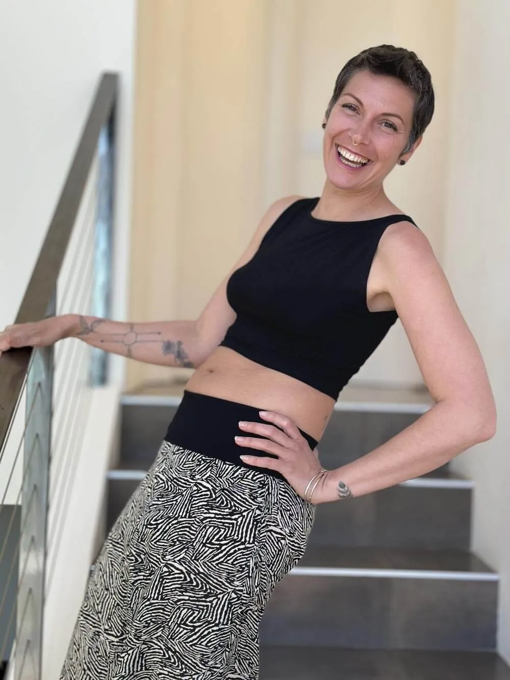 Boatneck Crop Top