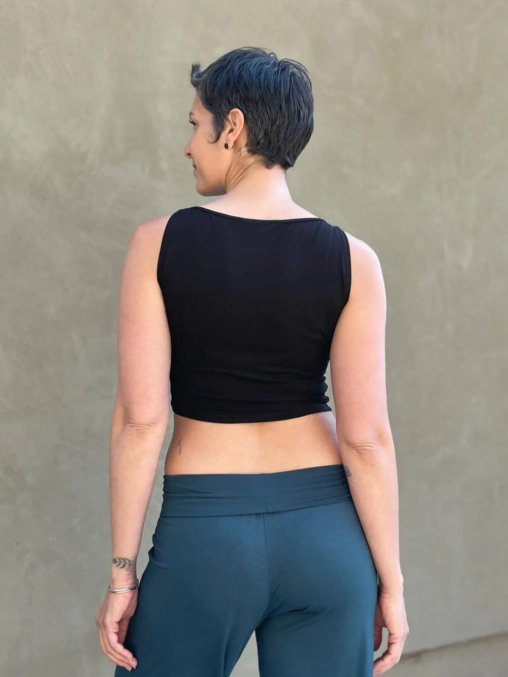 Boatneck Crop Top