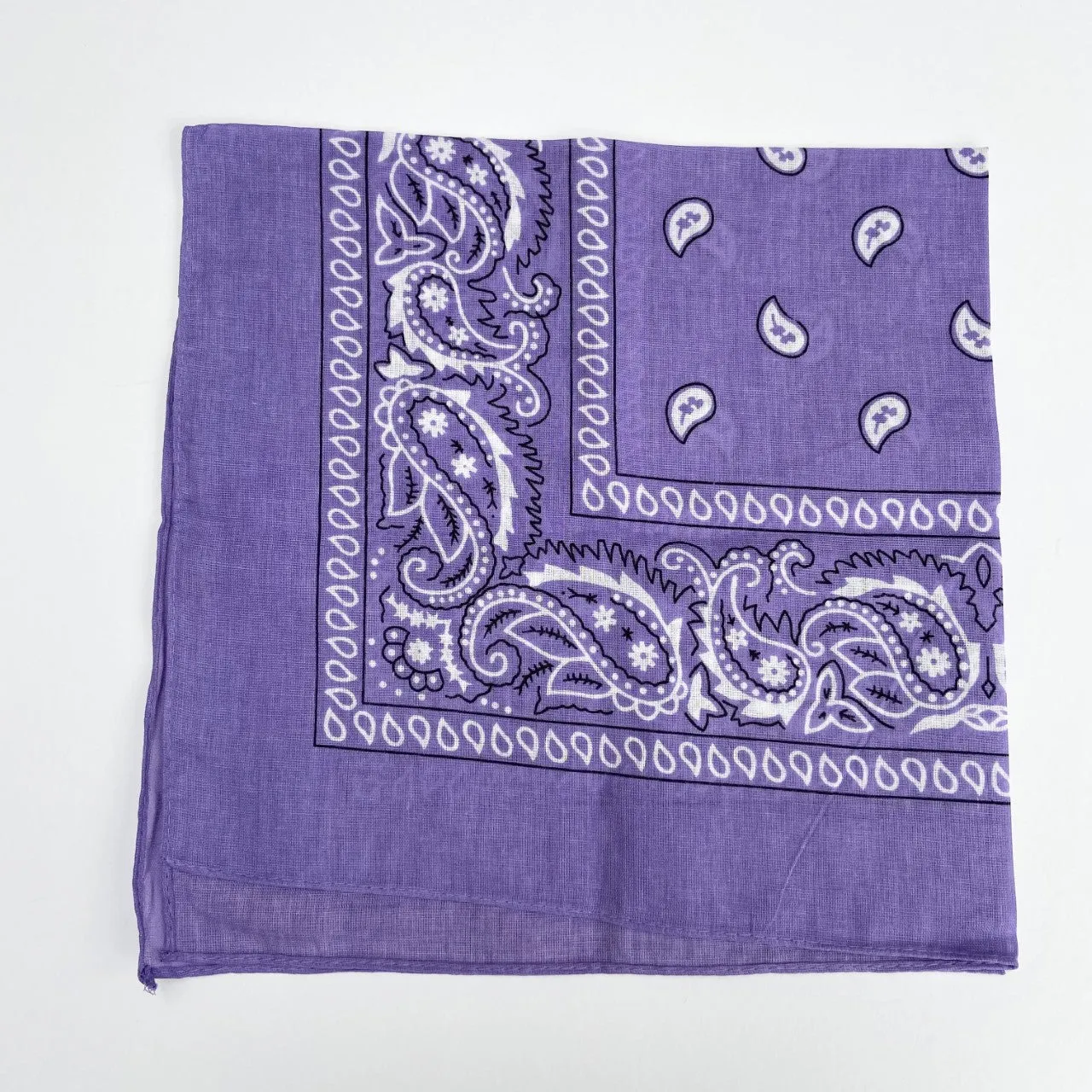Bright Paisley Cotton Scarves