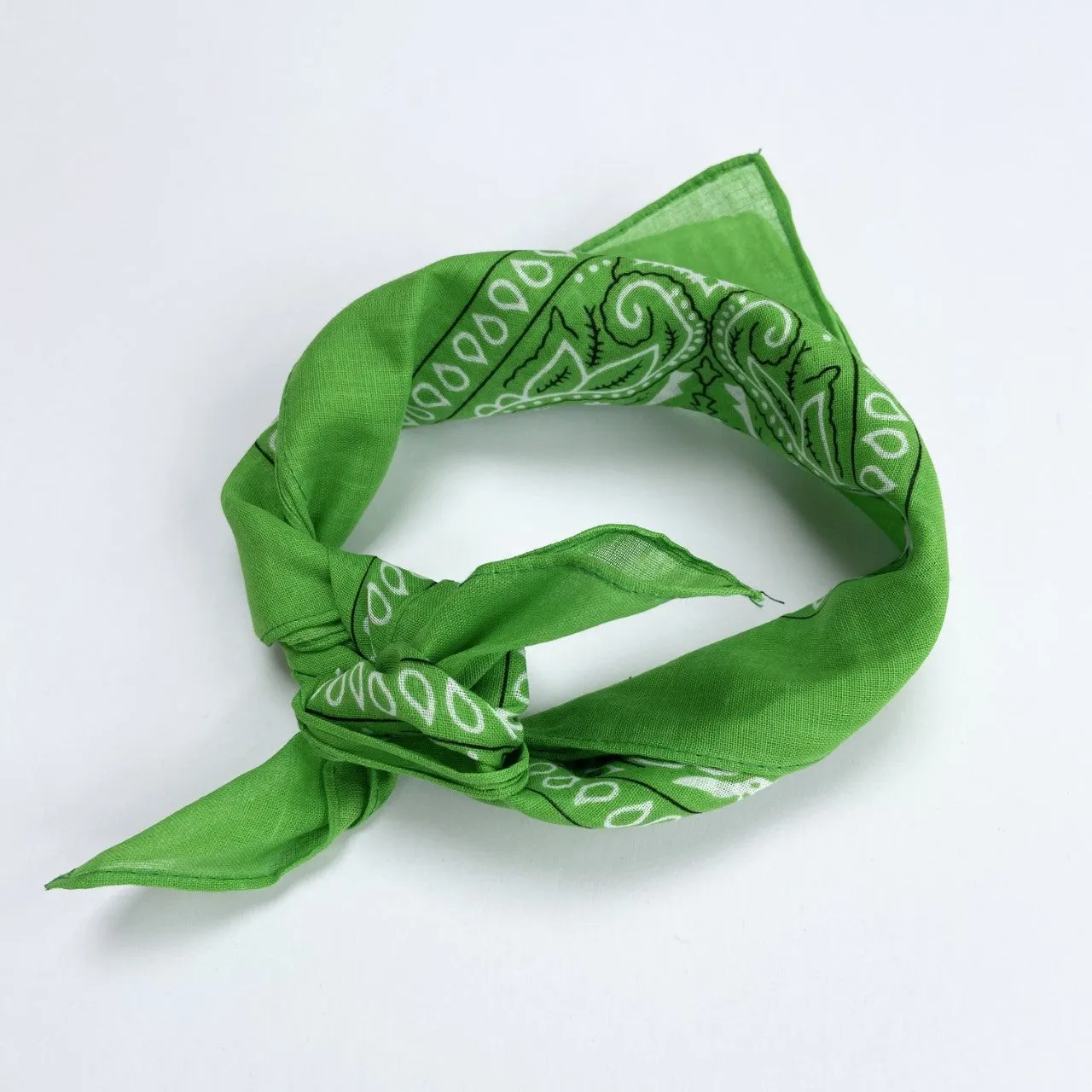 Bright Paisley Cotton Scarves