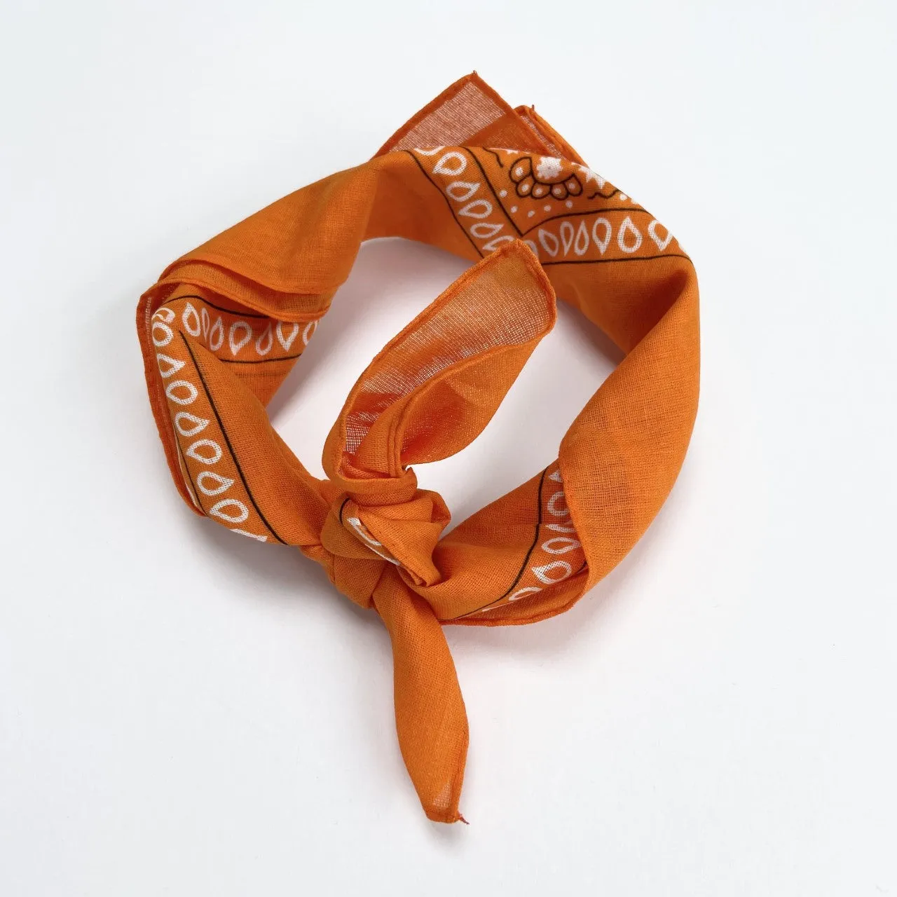 Bright Paisley Cotton Scarves