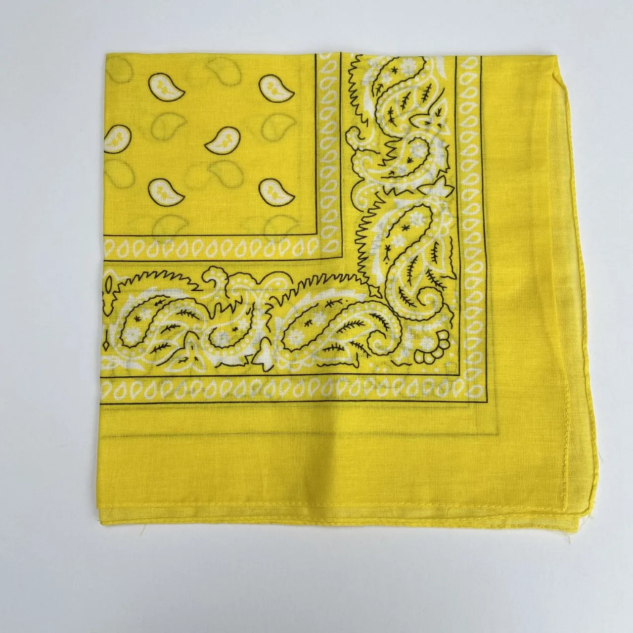 Bright Paisley Cotton Scarves