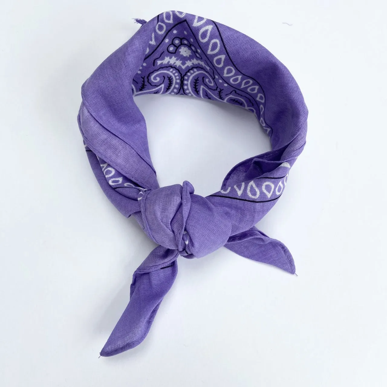 Bright Paisley Cotton Scarves