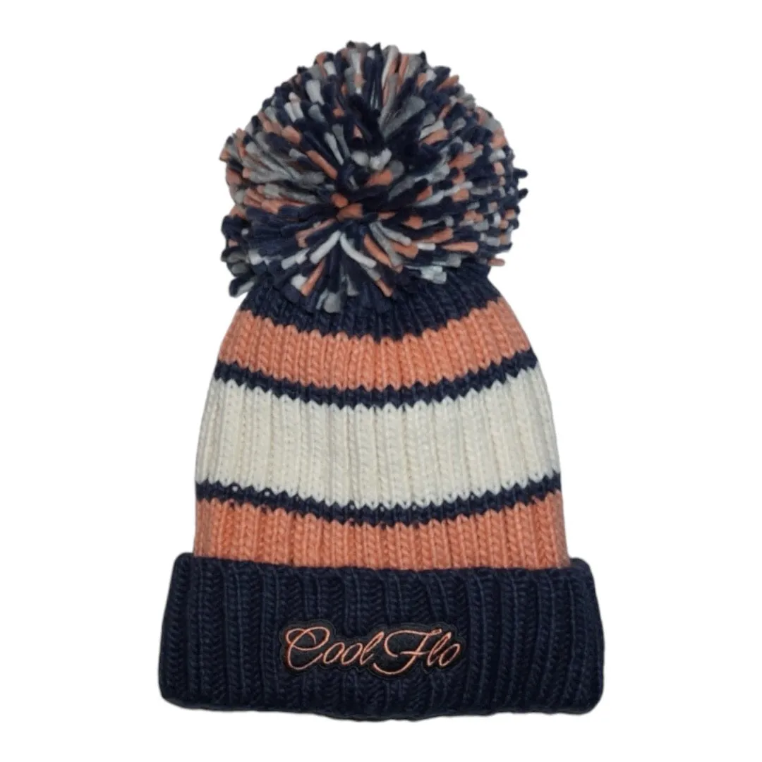 Chunky Bobble Hat - Alpine Sunset