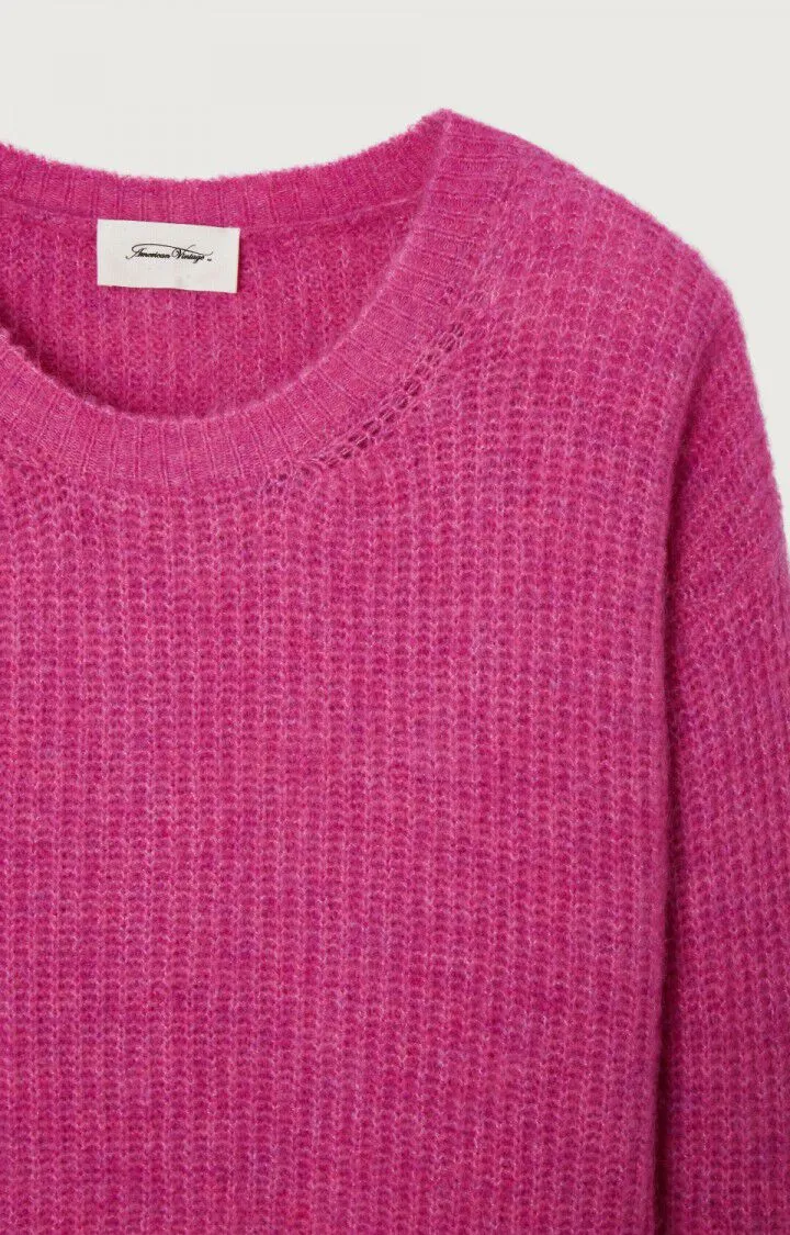 East Jumper - Magenta Chine