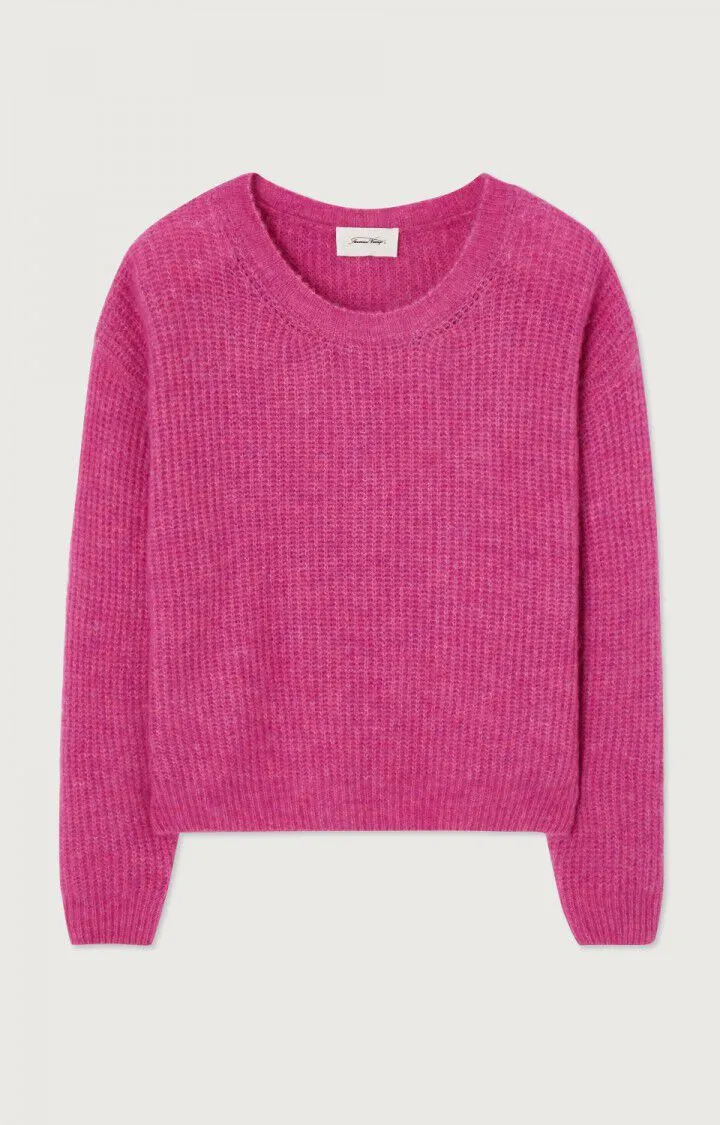East Jumper - Magenta Chine