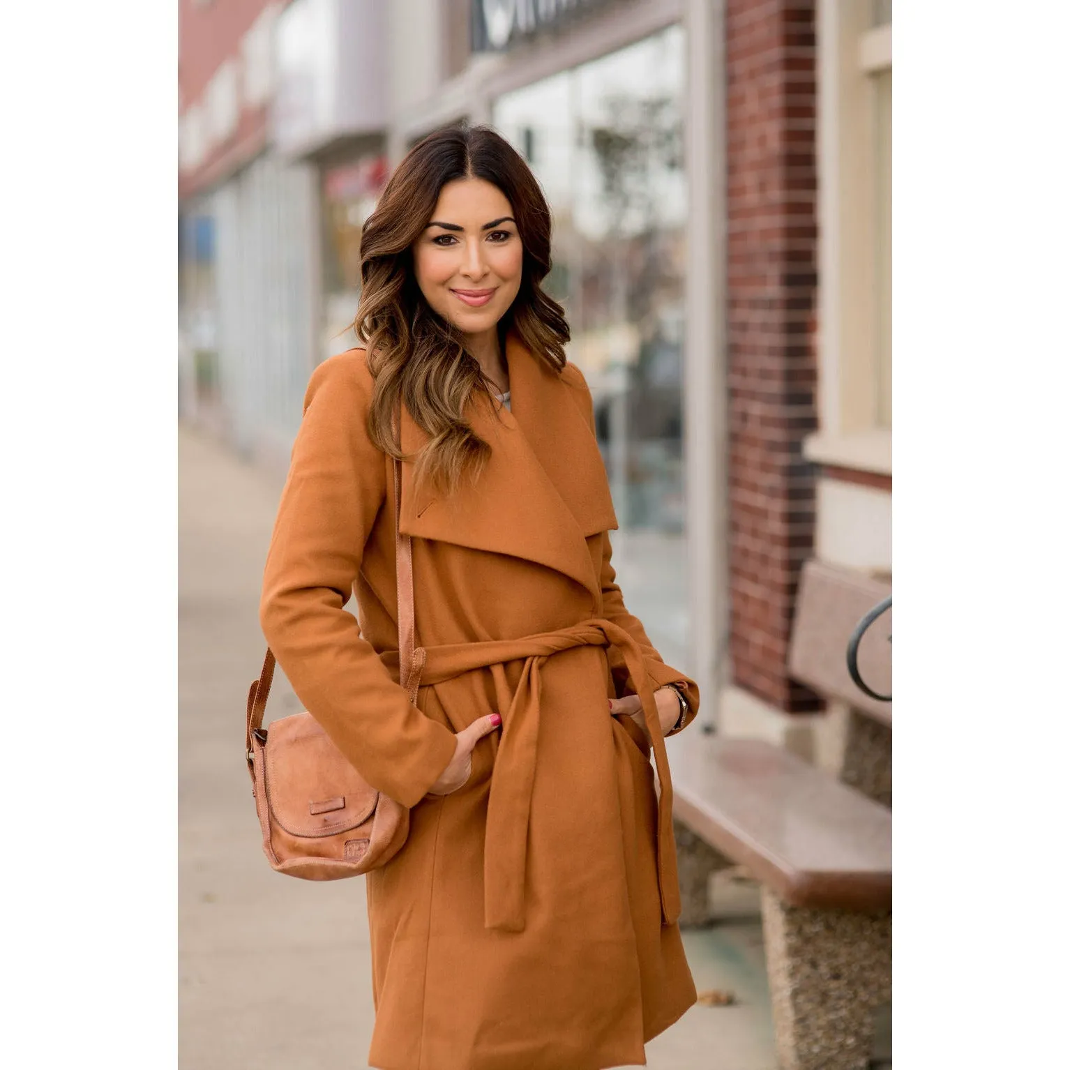 Elegant Short Trench Button Jacket