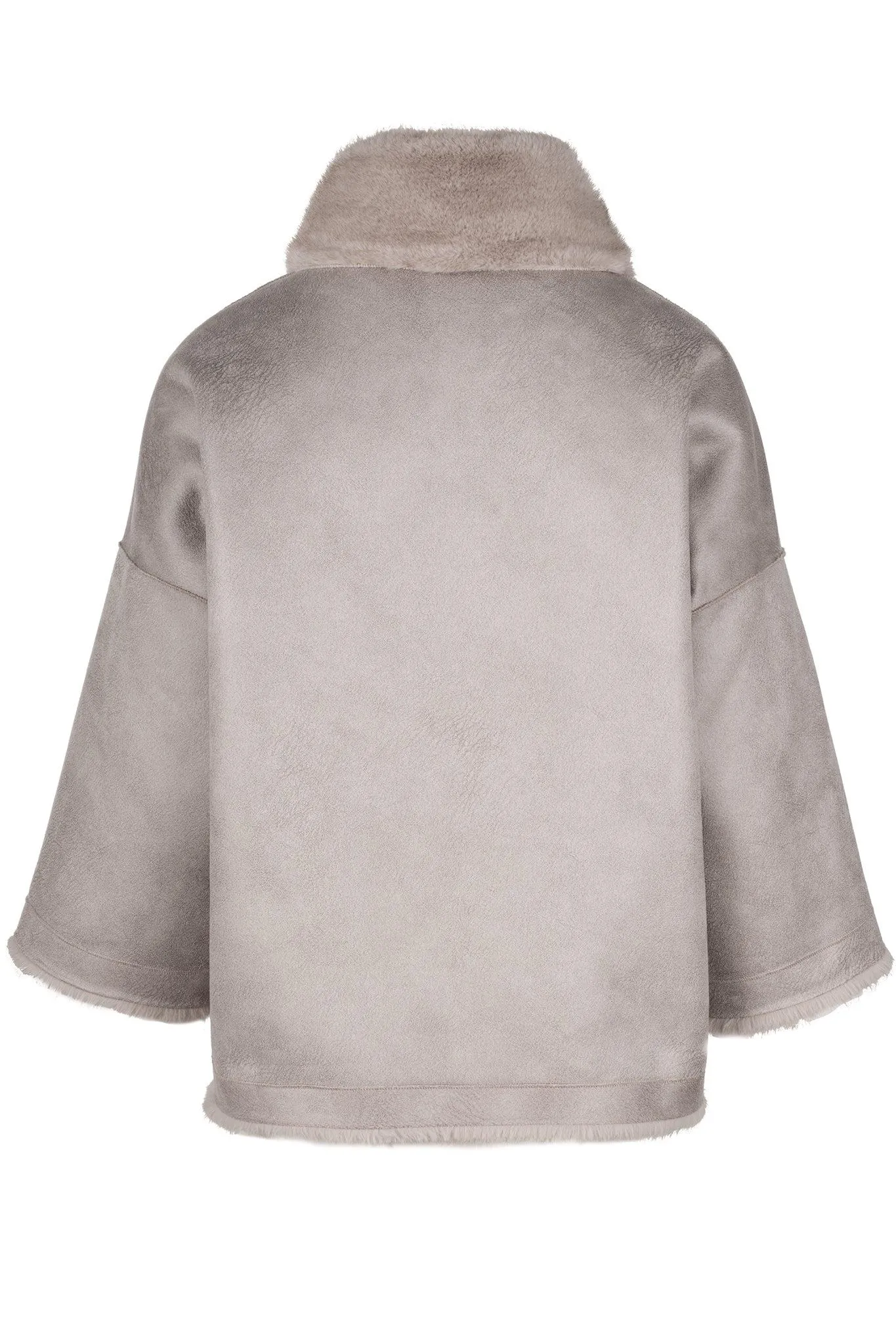 Flare Sleeve Reversible Jacket - Perla