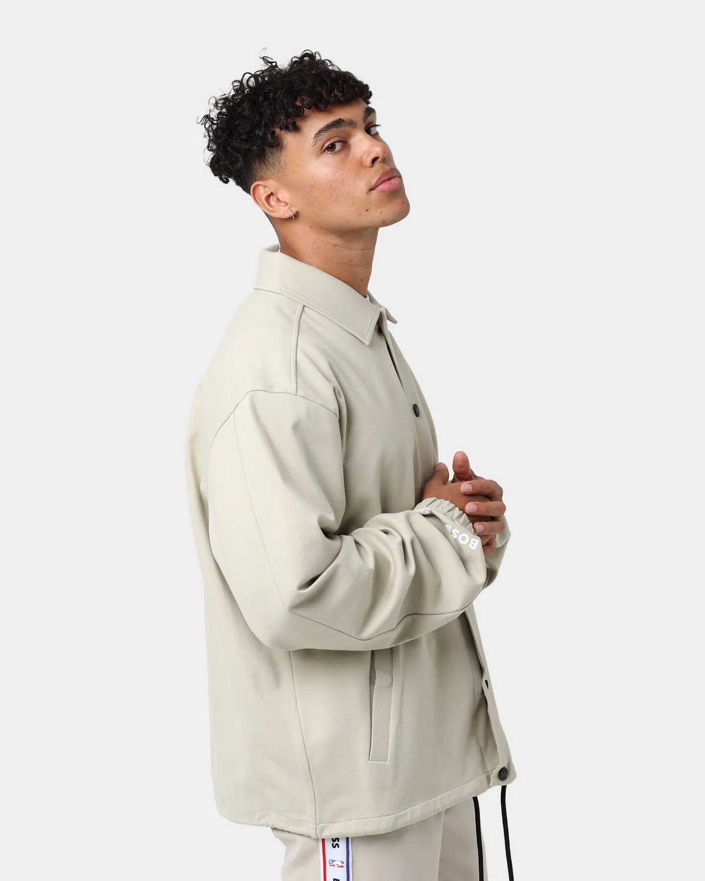 Hugo Boss Hugo Boss X NBA Coach Jacket Light Beige