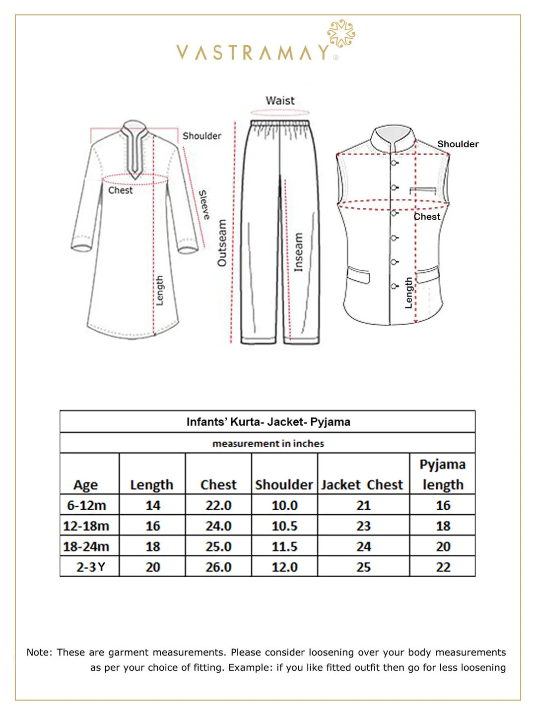 Jashvi SISHU Boys Rose Gold Silk Blend Jacket, Kurta and Pyjama Set