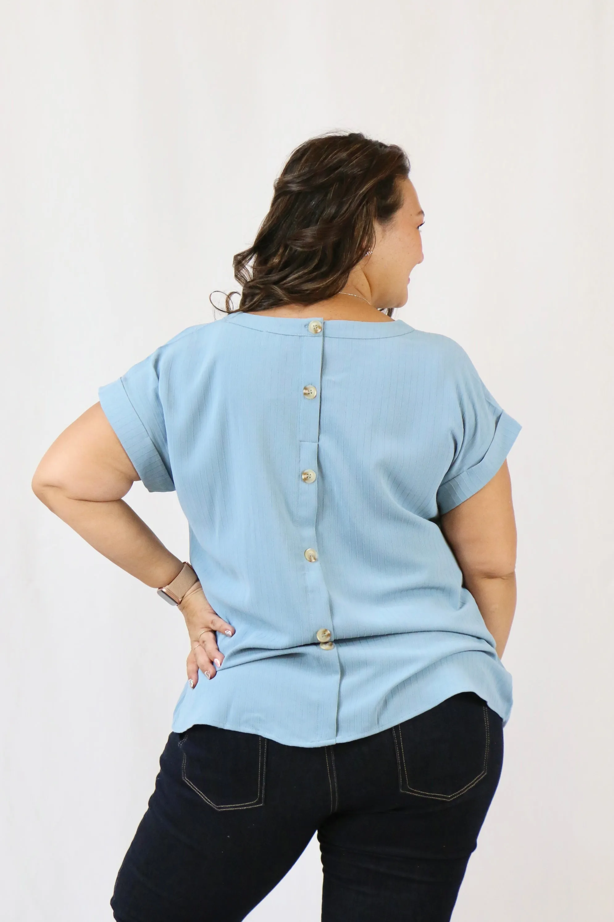 Jillian Top Blue - S, M