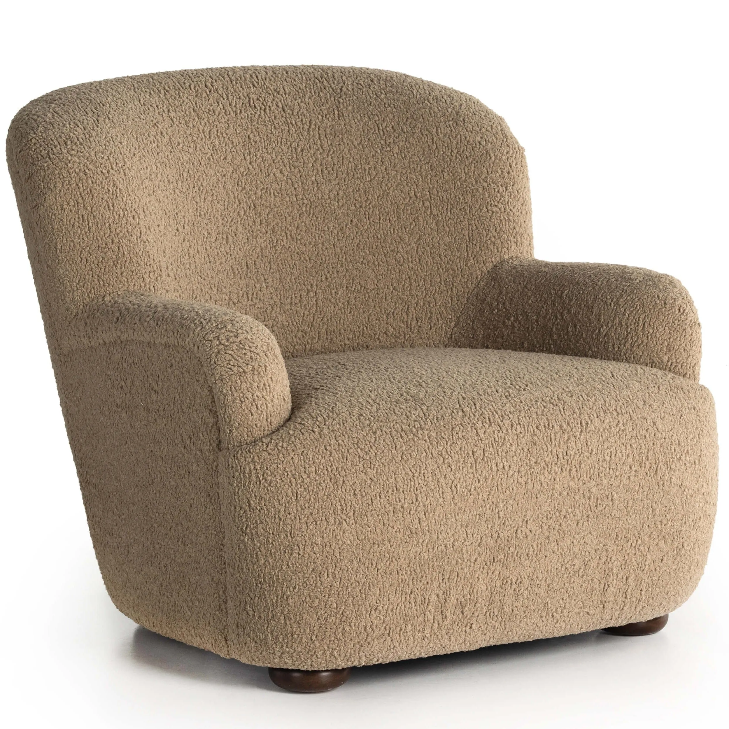 Kadon Chair, Sheepskin Camel