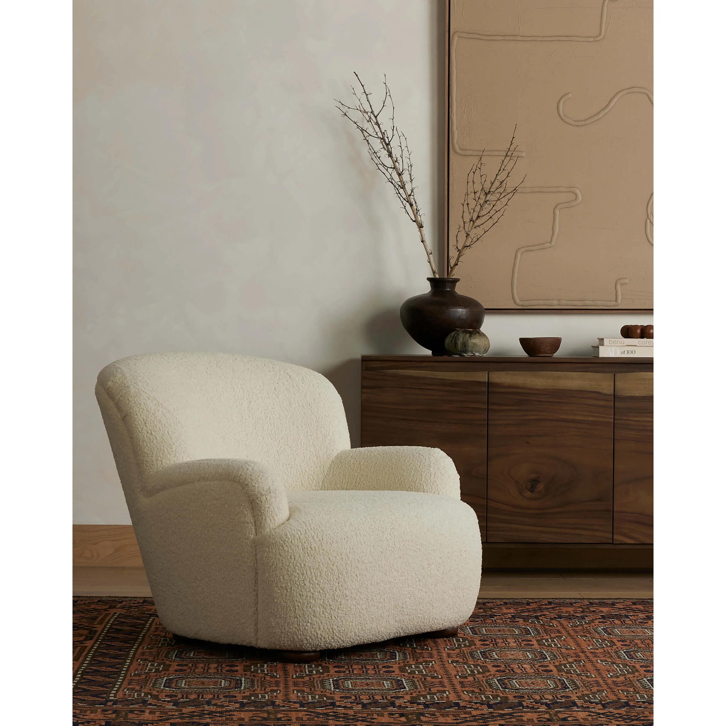 Kadon Chair, Sheepskin Natural