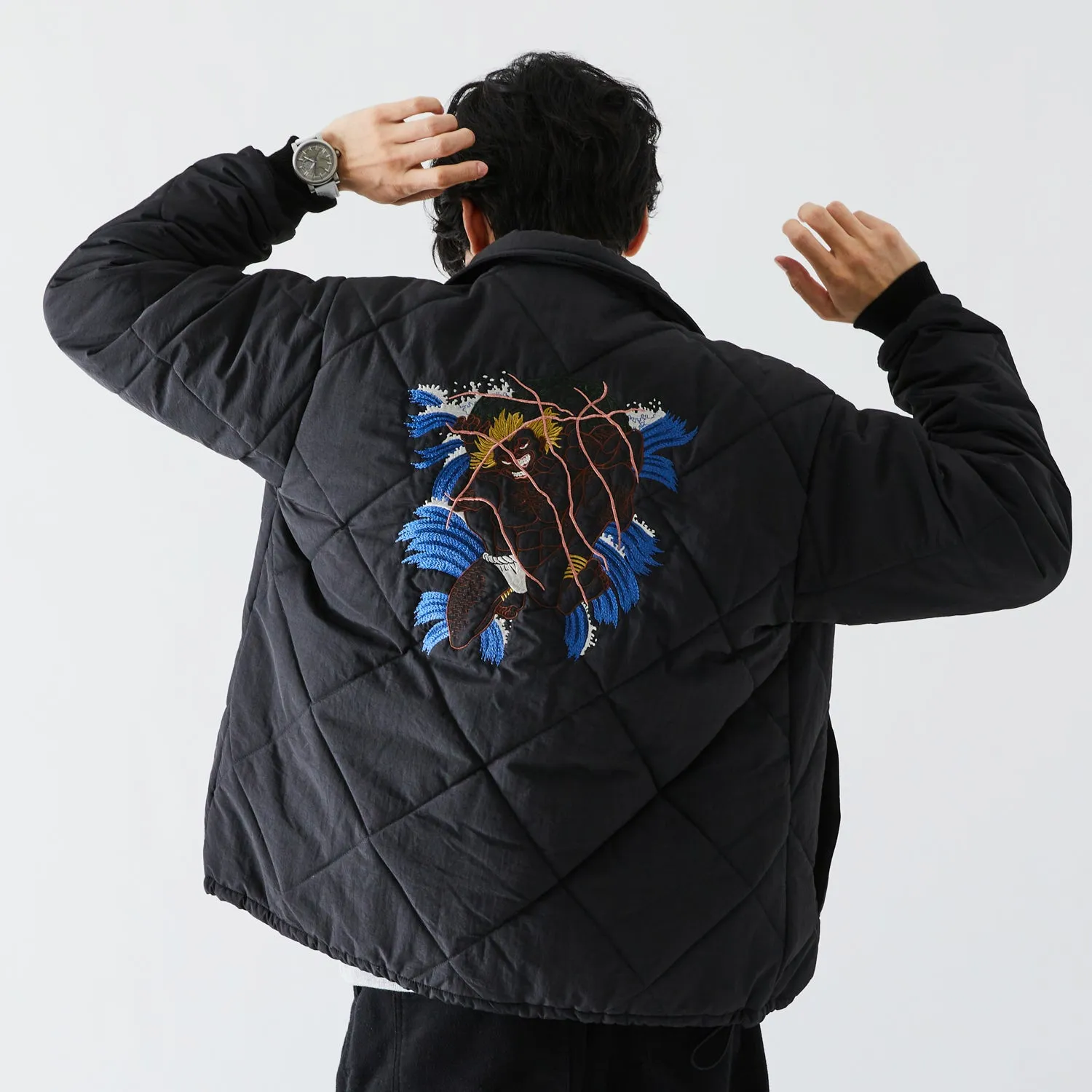 Kaoru Hanayama Model Jacket Baki The Grappler