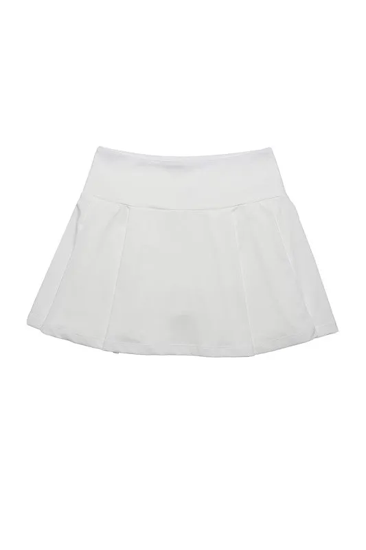 Lightweight Fabric Tennis Skirt
