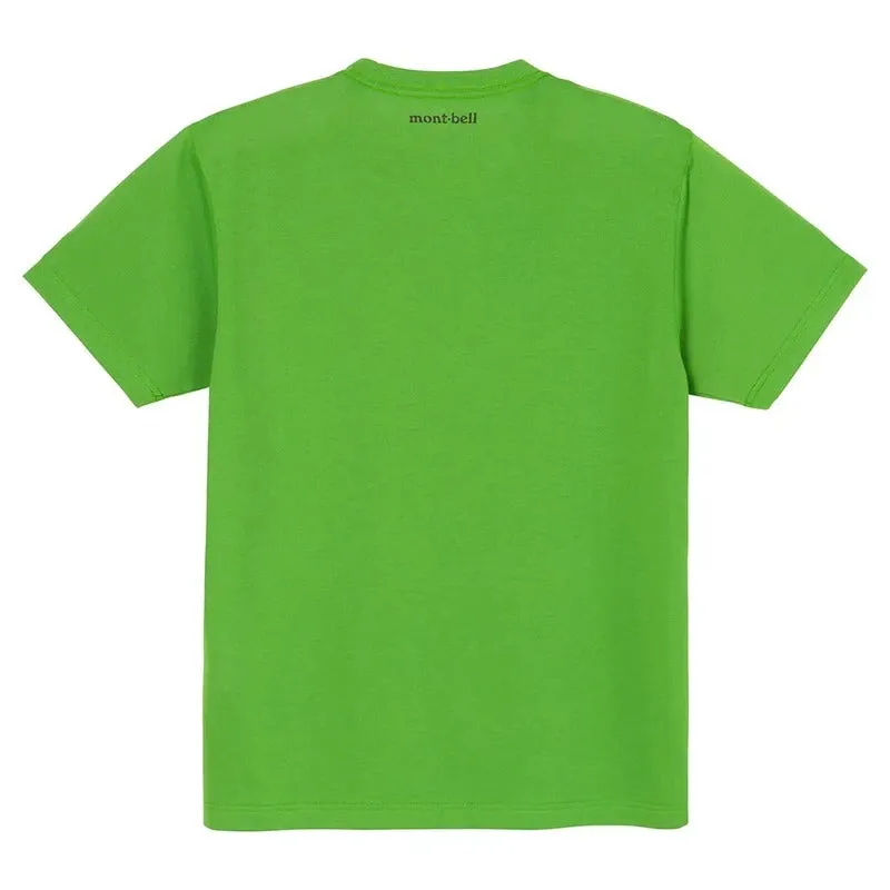 Montbell T-Shirt Unisex Wickron T Zzzzz Green