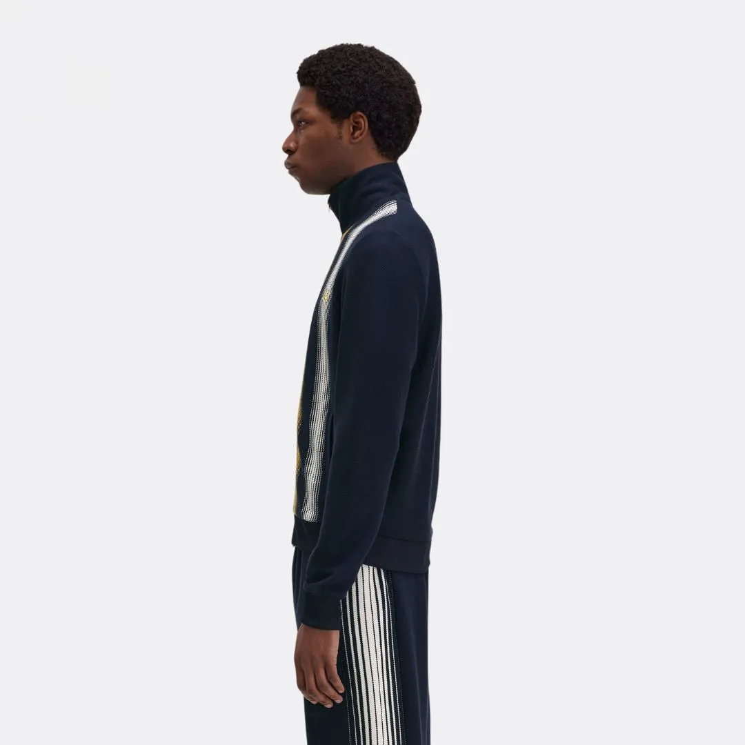 Ombre Stripe Track Jacket (Navy)