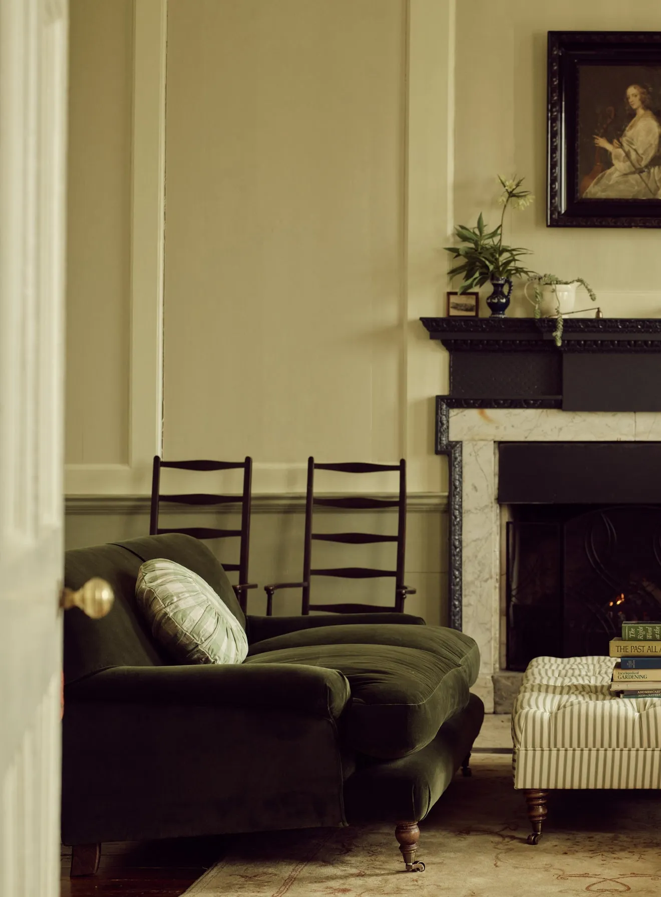 Remy Sofa, Two Seater, Rust Velvet