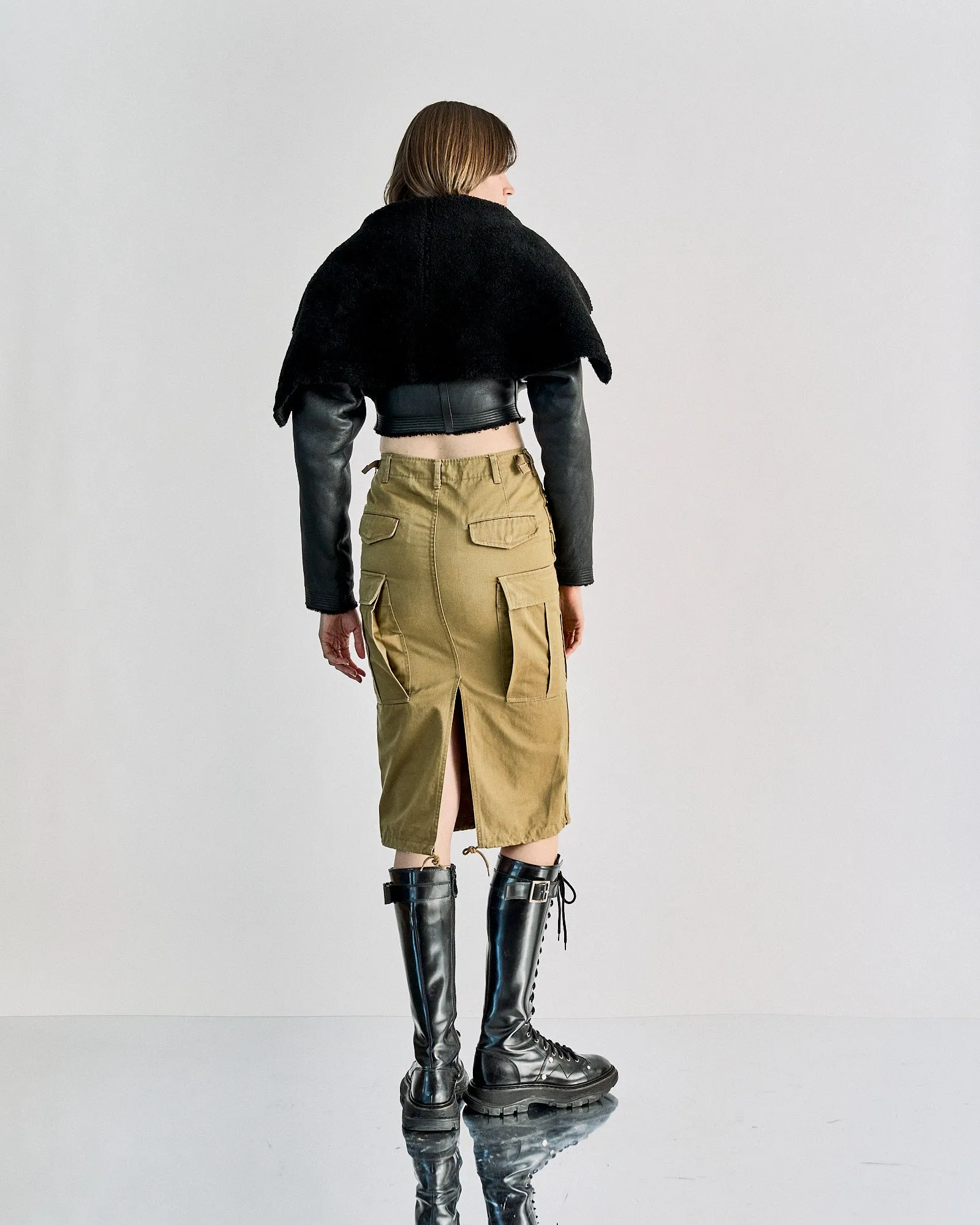 Rick Owens Sherling fur jacket