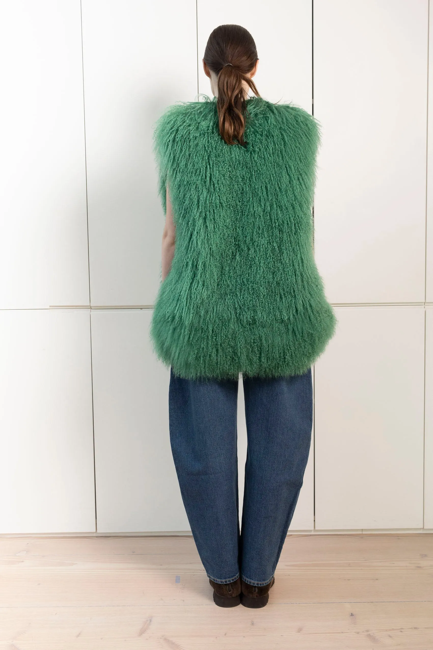 Rochelle Shearling Waistcoat