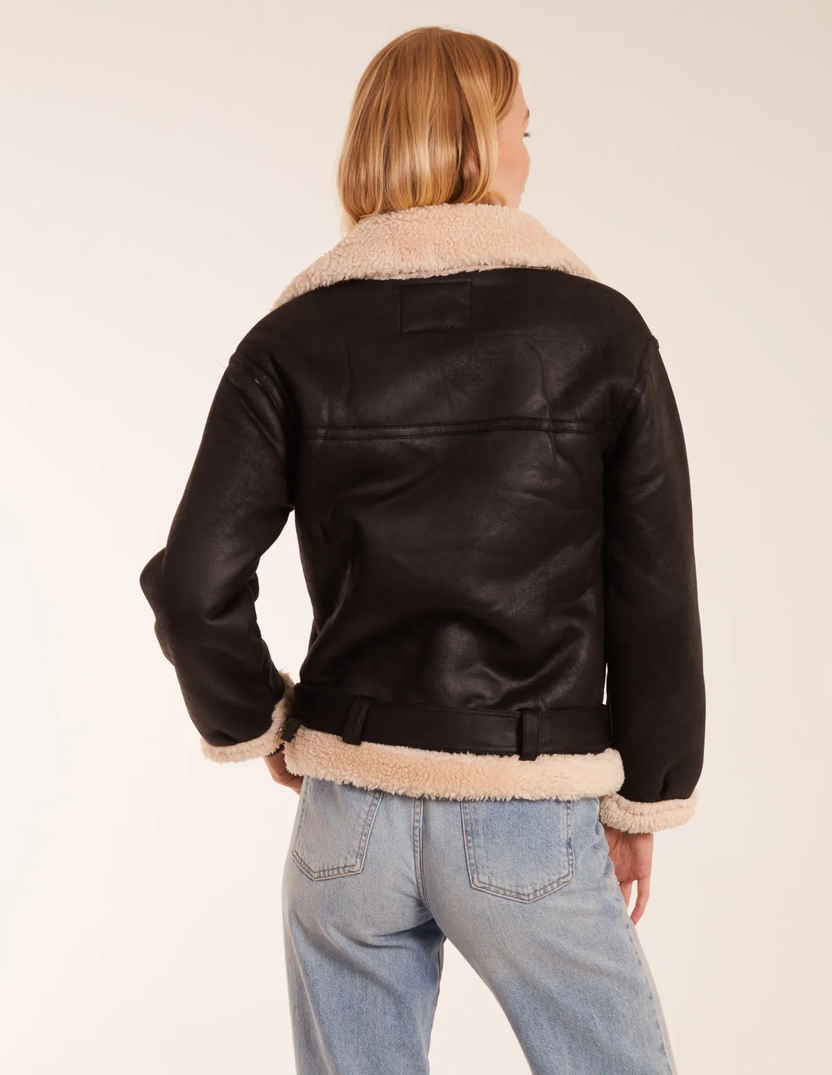 Shearling Aviator Jacket