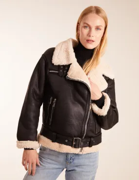 Shearling Aviator Jacket