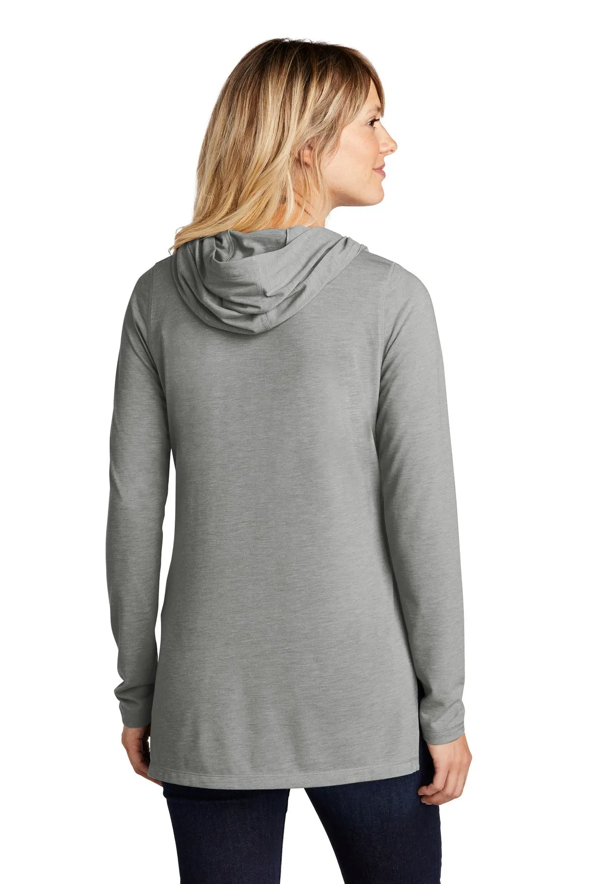 Sport-Tek Ladies PosiCharge Tri-Blend Wicking Long Sleeve Hoodie LST406