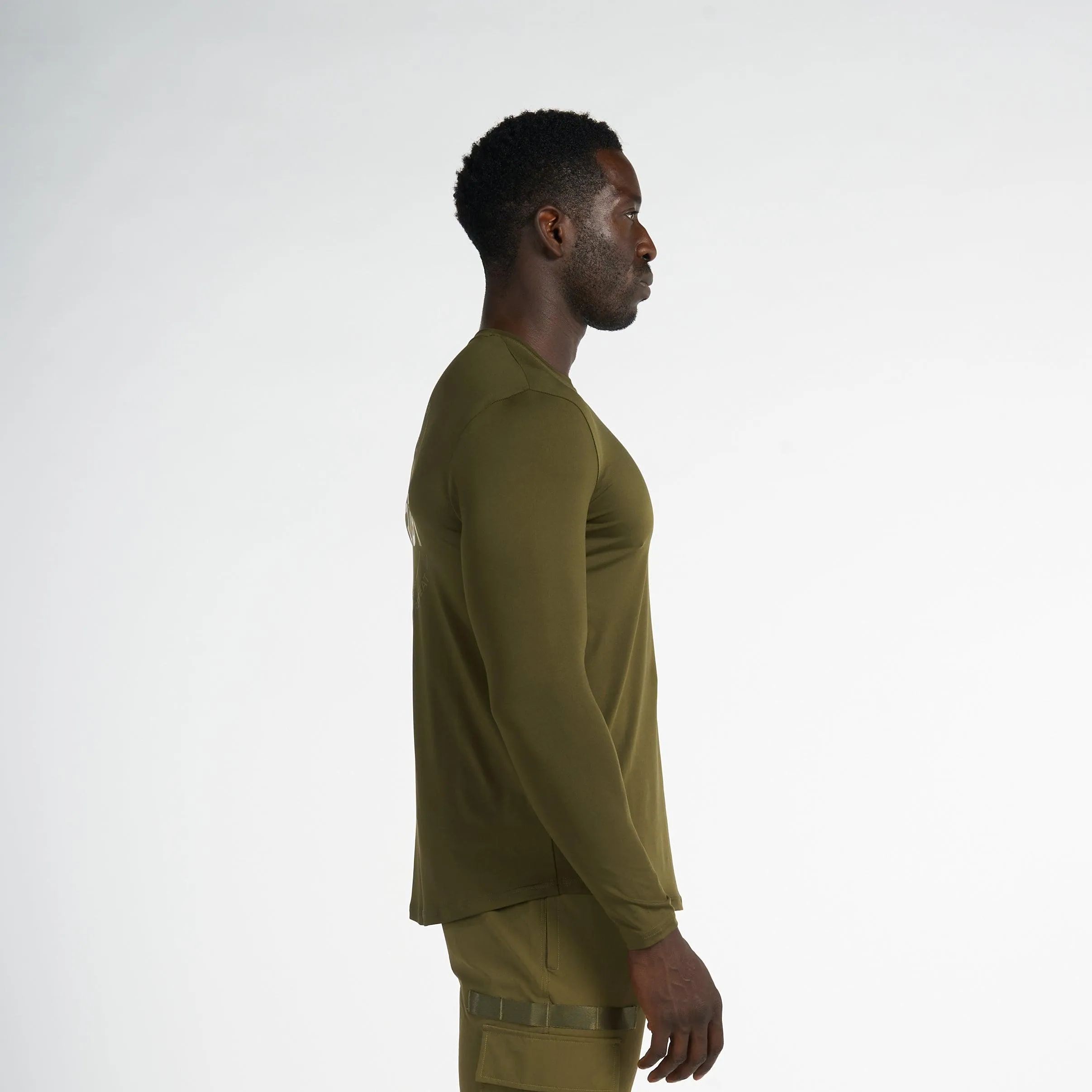 Sportswear Long Sleeve T-Shirt  - Capulet Olive