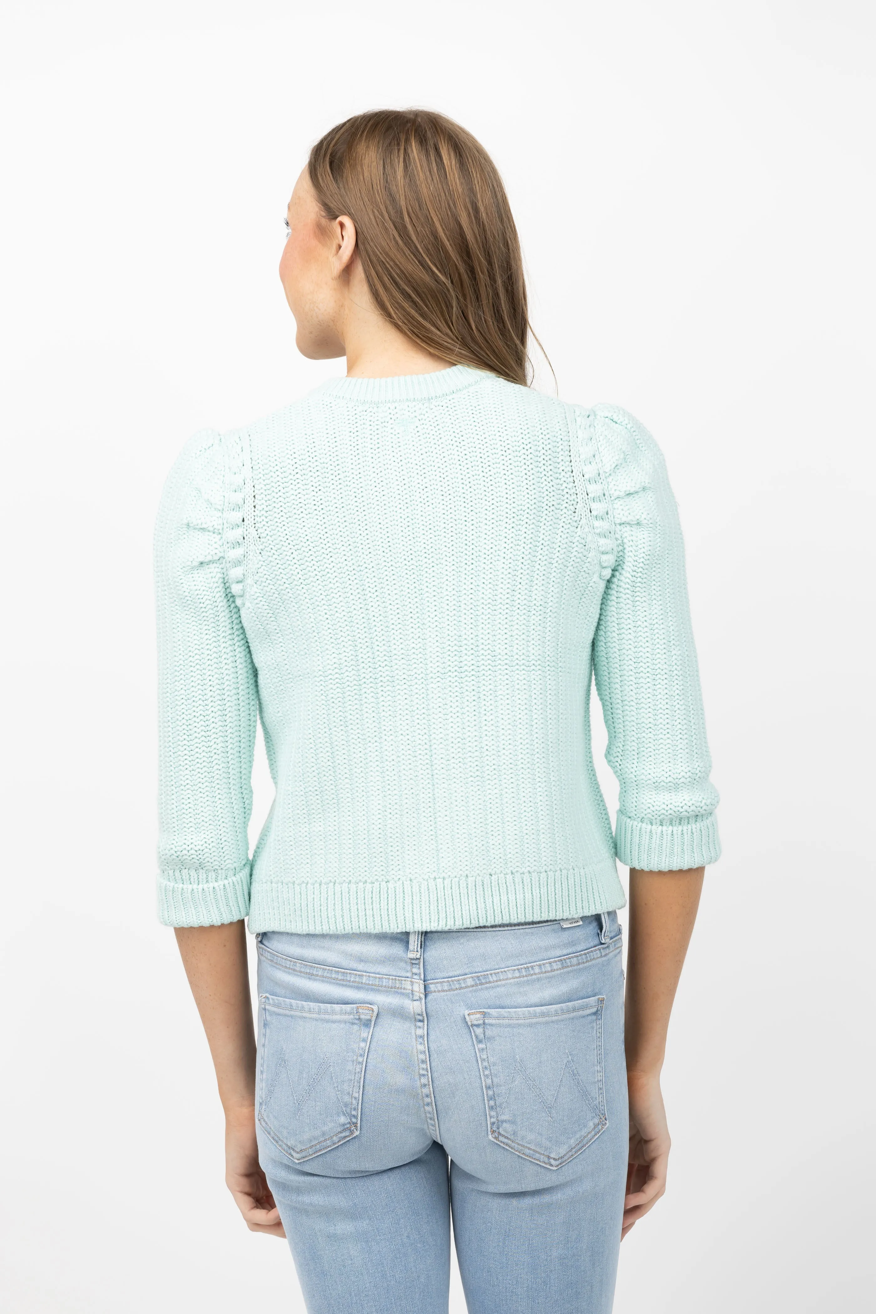 Tyler Boe Cotton Blend Jacket in Lake Blue