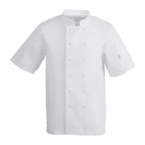 Whites Vegas Unisex Chefs Jacket Short Sleeve White 3XL - A211-3XL